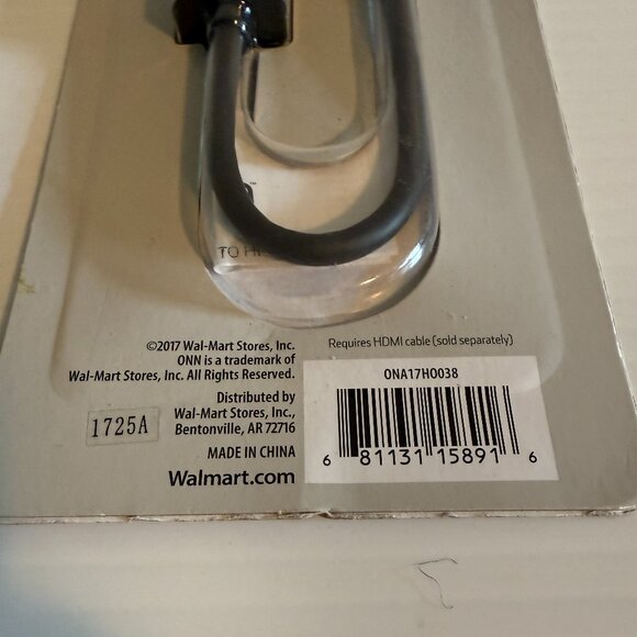 ONN Mini DisplayPort to HDMI Adapter   Connects Mini DisplayPort Devices to a TV - Picture 2 of 6